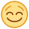 Relieved Face emoji on HTC